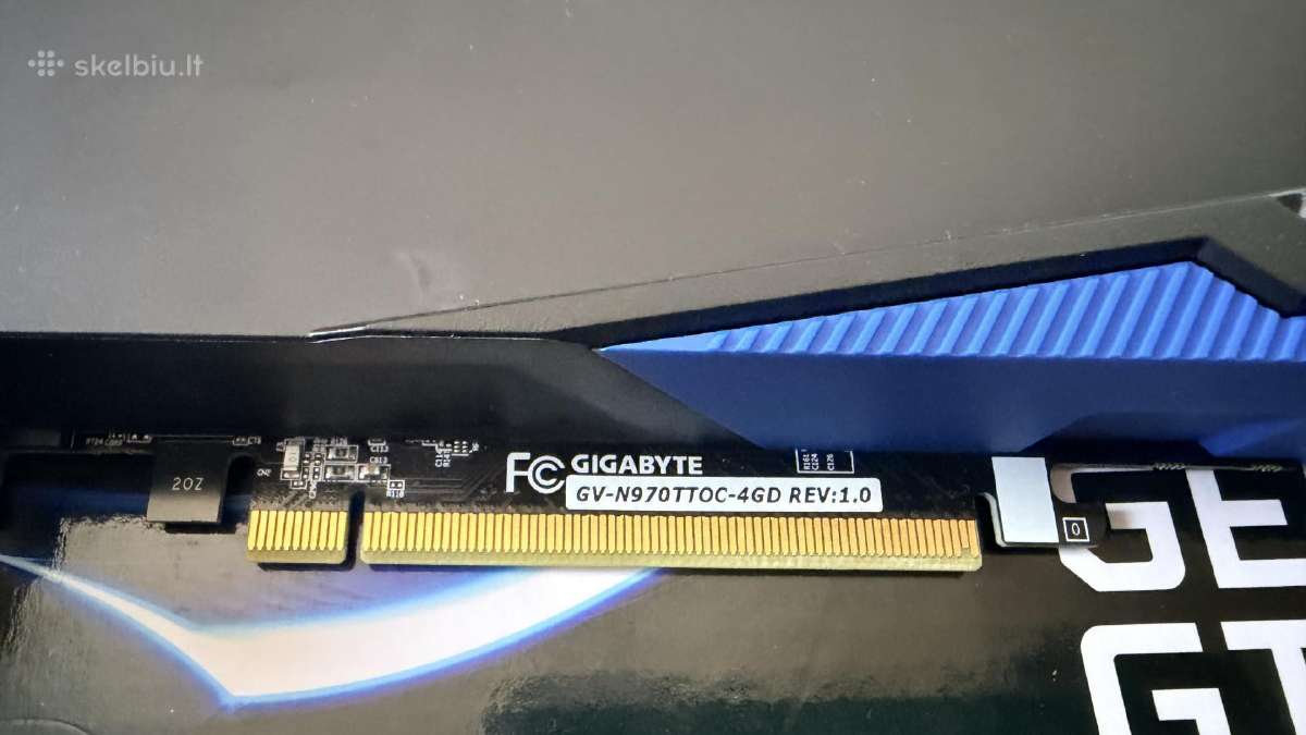 Gigabyte Geforce Gtx 970 4gb Gddr5 - nuotraukos Nr. 2