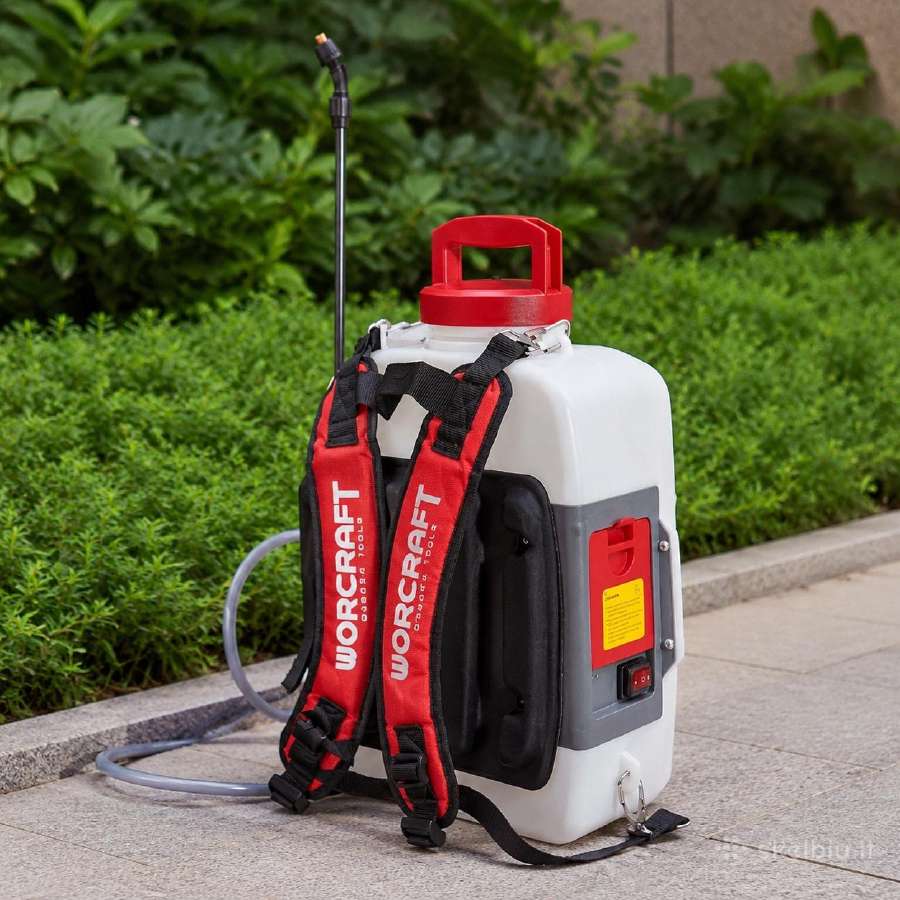Akumuliatorinis slėginis purkštuvas Worcraft 20v, - nuotraukos Nr. 3