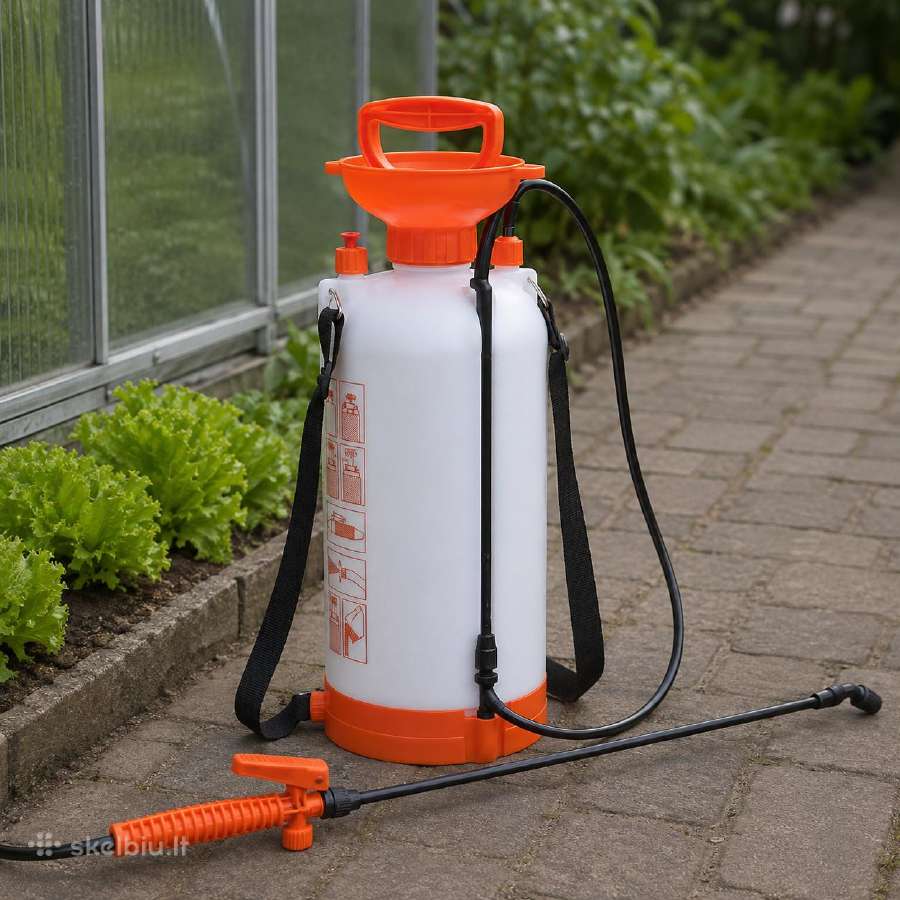 Slėginis purkštuvas Kraft&dele Kd2034, 8l - nuotraukos Nr. 2