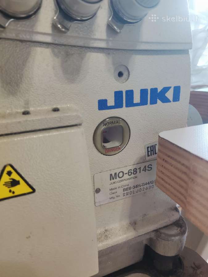 Overlokas Juki Mo6814s - nuotraukos Nr. 3