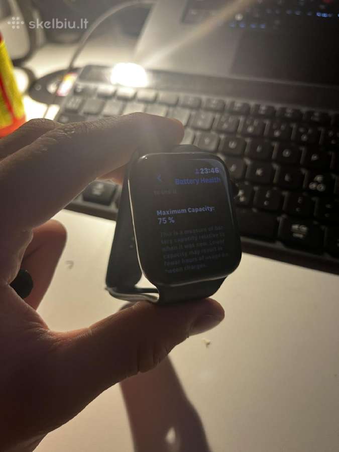 Apple watch Se 1 44mm + 3 apyrankės - nuotraukos Nr. 2