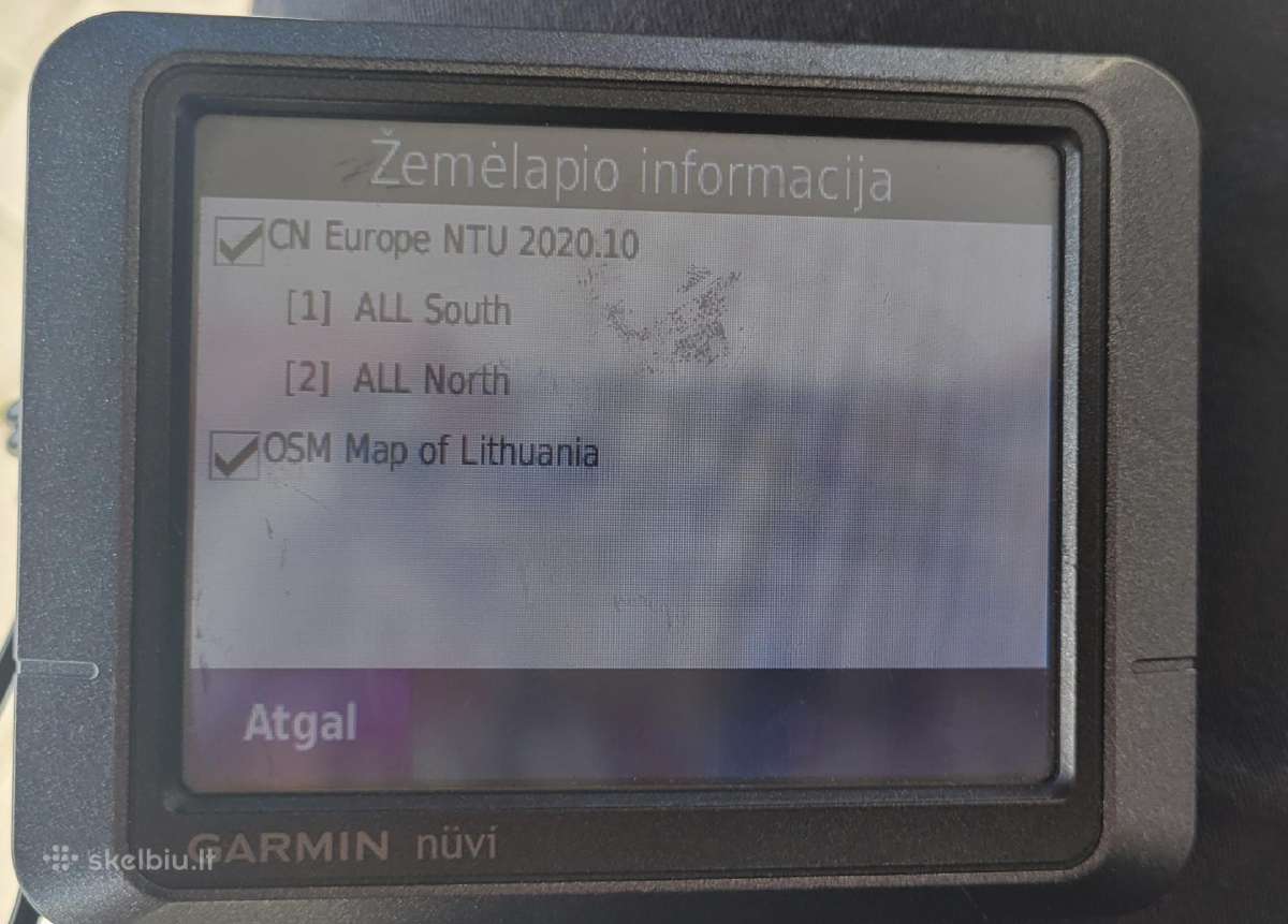 Garmin nuvi 3597lm, 3490lm, 205 - nuotraukos Nr. 18