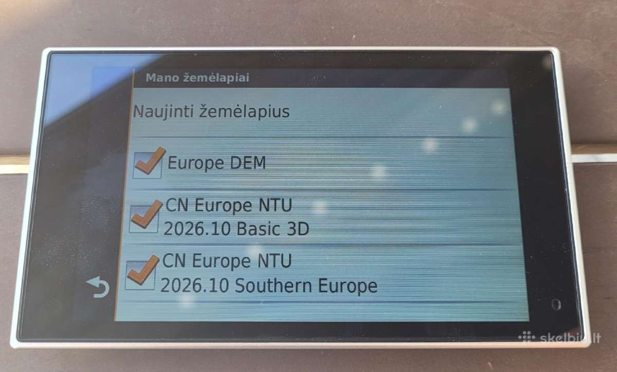 Garmin nuvi 3597lm, 3490lm, 205 - nuotraukos Nr. 7