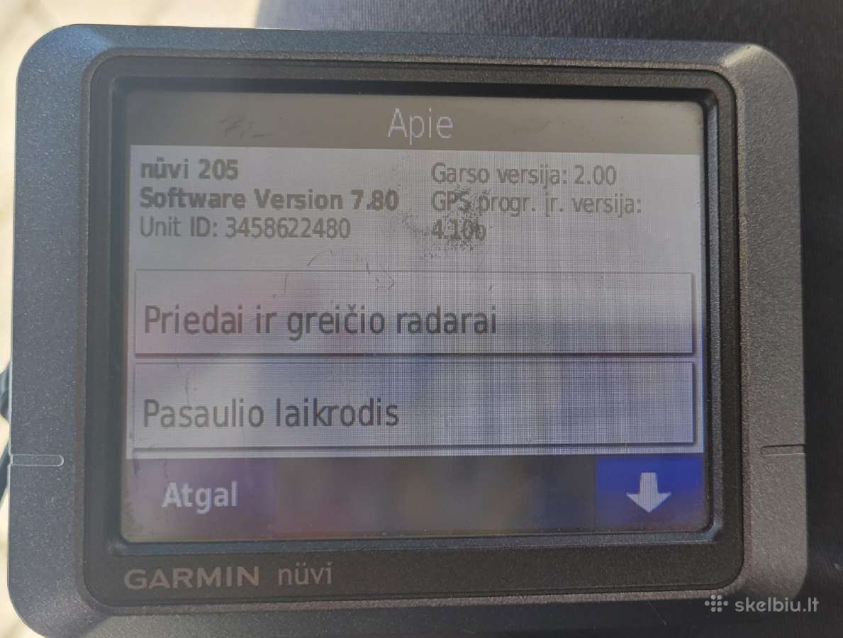Garmin nuvi 3597lm, 3490lm, 205 - nuotraukos Nr. 20