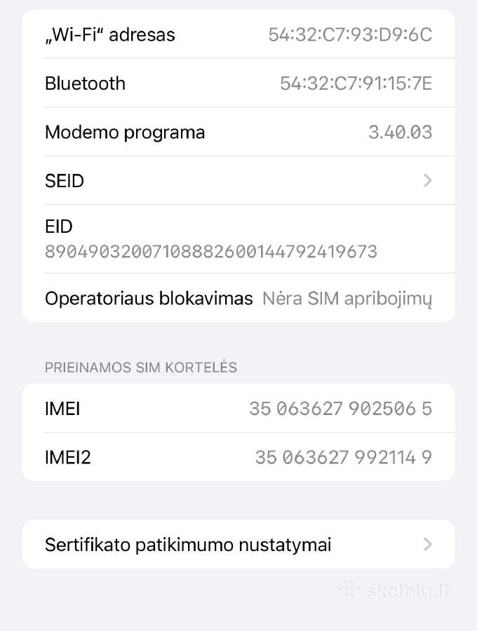 14 Pro Max 256 - nuotraukos Nr. 11