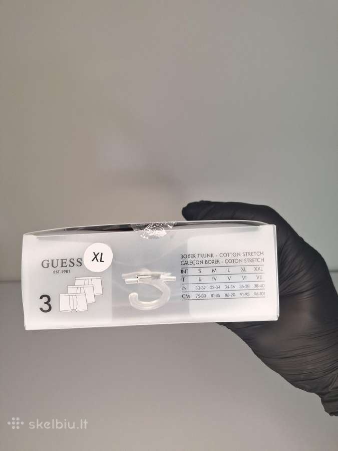 Nauji Guess vyriški apatiniai 3-pack XL - nuotraukos Nr. 3