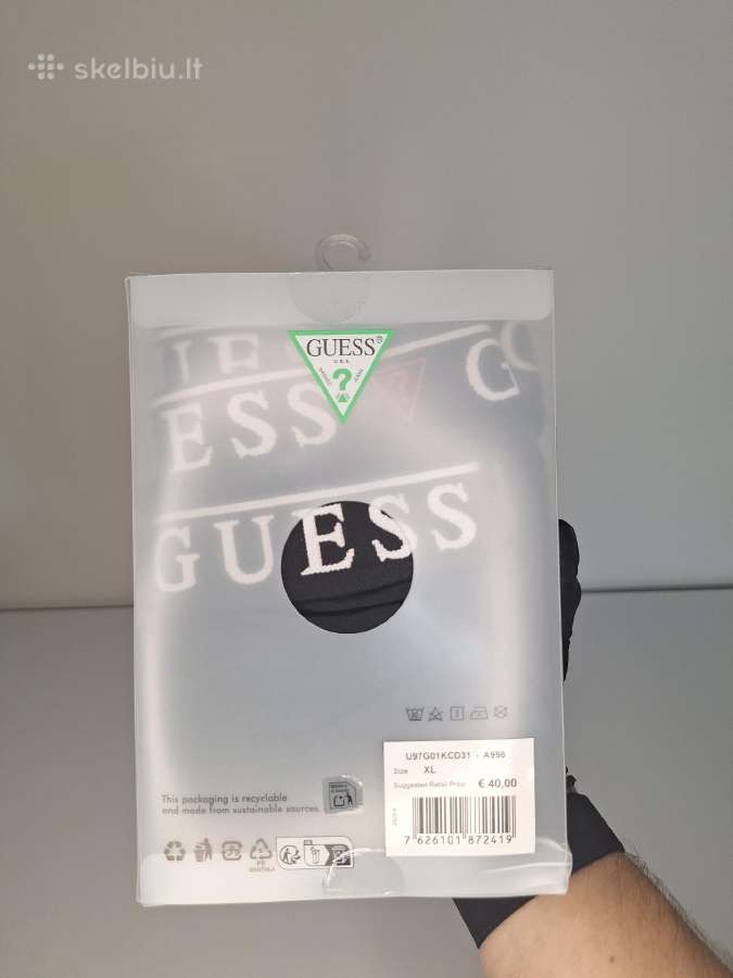 Nauji Guess vyriški apatiniai 3-pack XL - nuotraukos Nr. 2