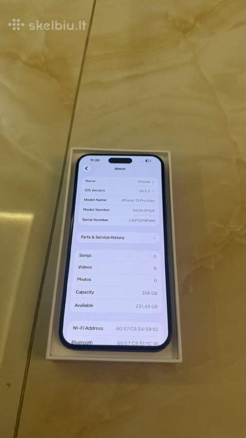 iPhone 15 Pro Max - nuotraukos Nr. 3