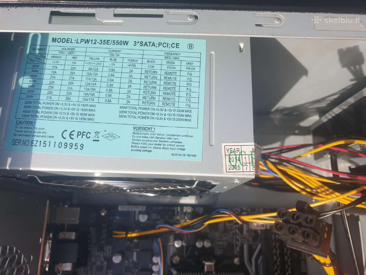 Asus prime a320m-k su ryzen 5 - nuotraukos Nr. 6