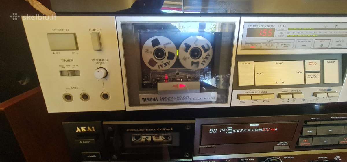 Akai GX-65 Mkii,yamaha K-700,teac W-850r - nuotraukos Nr. 4