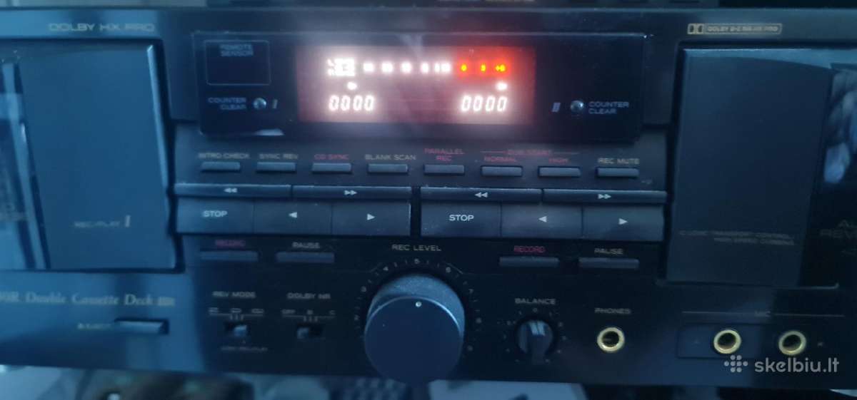 Akai GX-65 Mkii,yamaha K-700,teac W-850r - nuotraukos Nr. 7