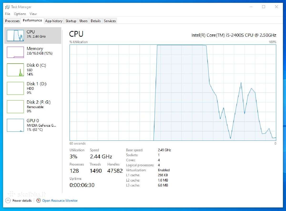 Modifikuotas Dell - Gtx 1050, SSD+HDD, 16gb RAM - nuotraukos Nr. 6