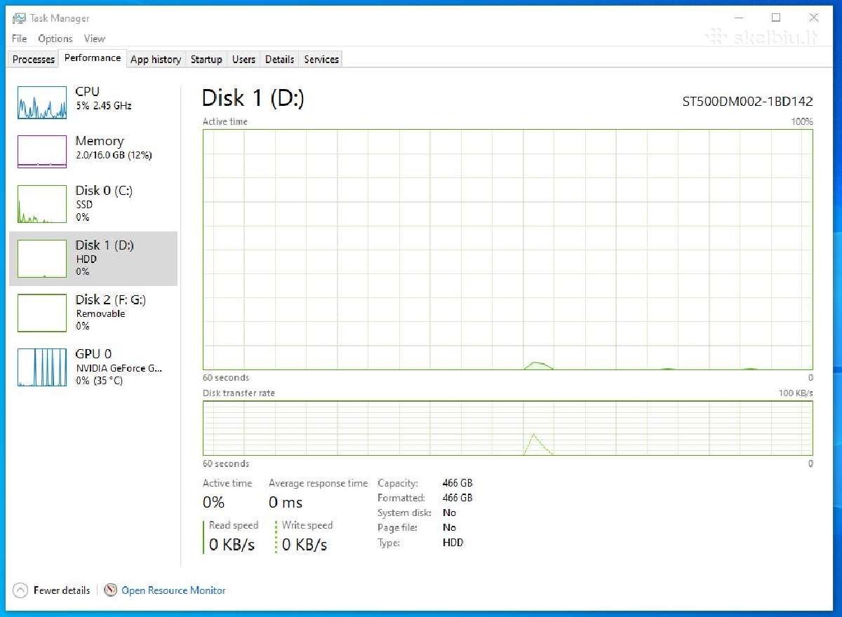 Modifikuotas Dell - Gtx 1050, SSD+HDD, 16gb RAM - nuotraukos Nr. 9