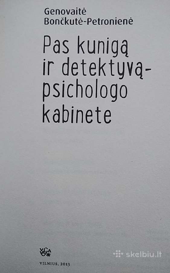 Pas kunigą ir detektyvą – psichologo kabinete - nuotraukos Nr. 2