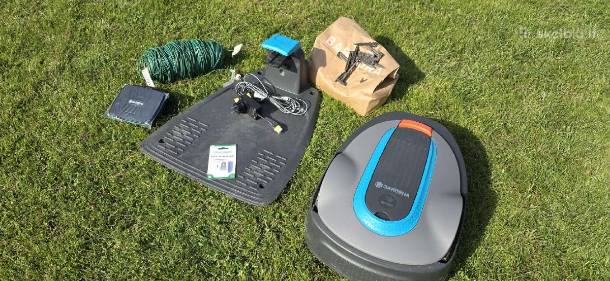 Vejos robotas gardena smart sileno city 500 - nuotraukos Nr. 2