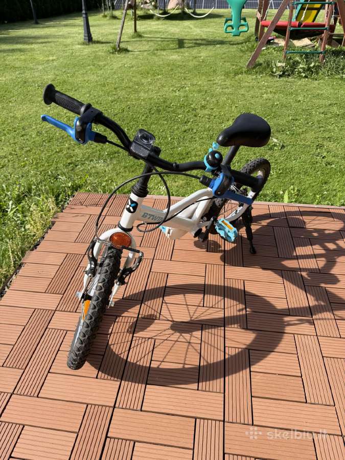 Dviratis Btwin su šalmu - nuotraukos Nr. 9