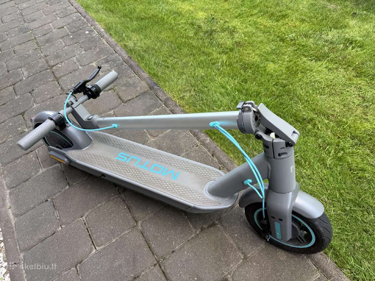 Parduodu elektrinį paspirtuką Motus Scooty 10 - nuotraukos Nr. 8
