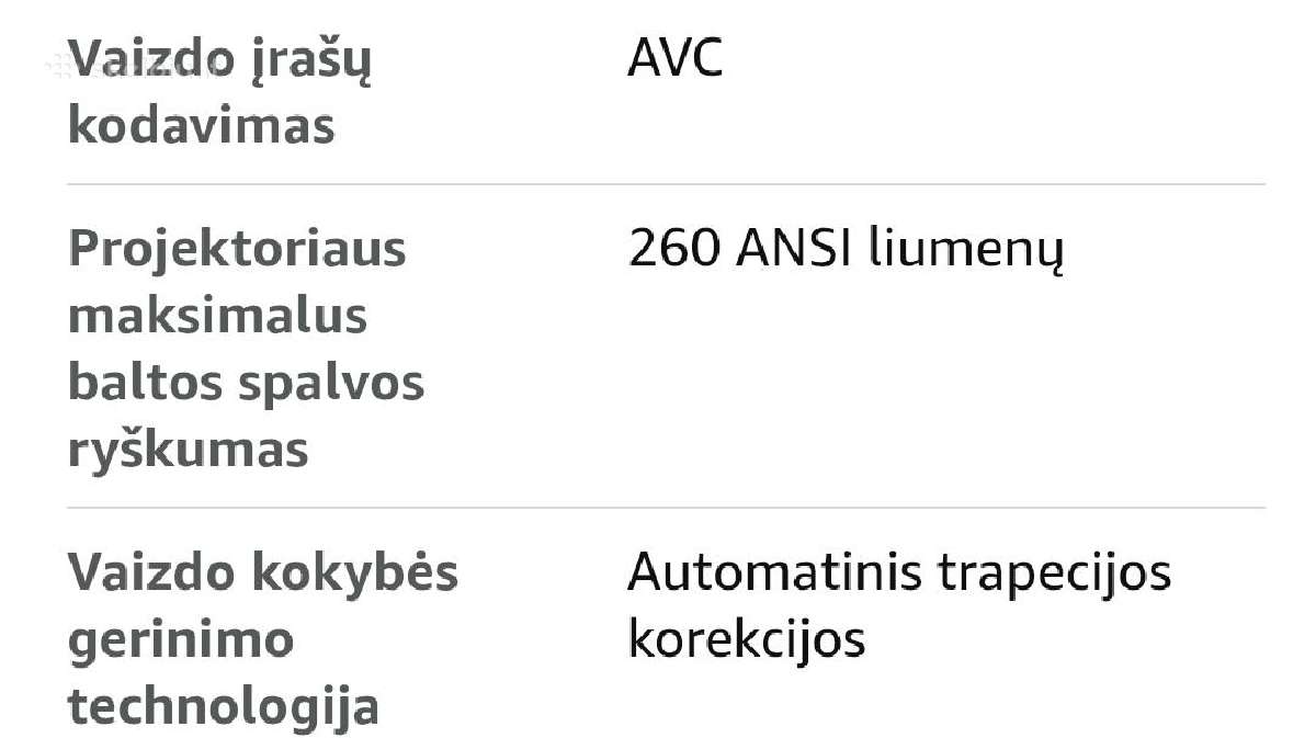 Magcubic projektorius Hy300 Pro - nuotraukos Nr. 5