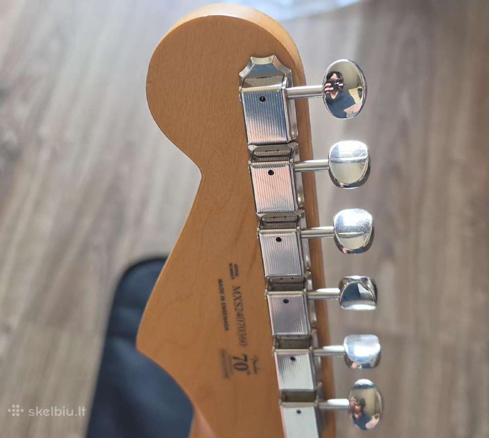 Fender 70th Anniversary Stratocaster Nebula Noir - nuotraukos Nr. 4