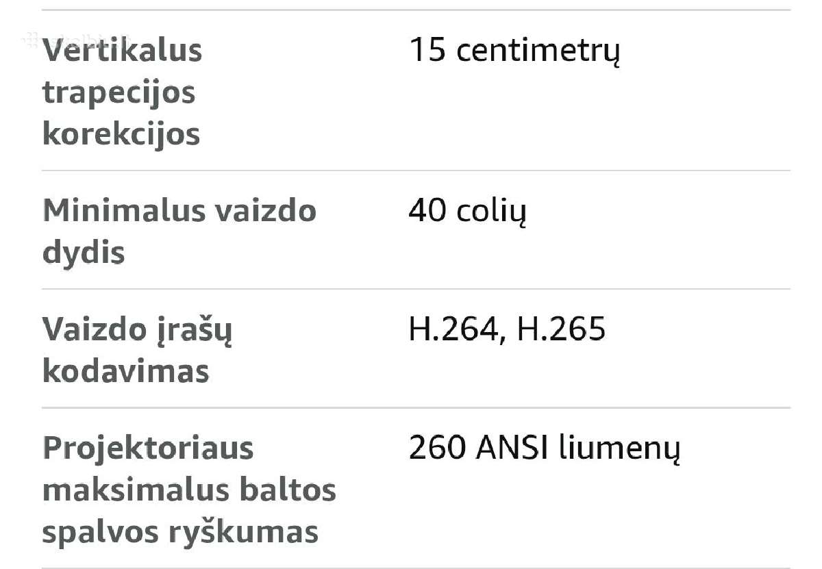 Magcubic projektorius Hy 310 - nuotraukos Nr. 7