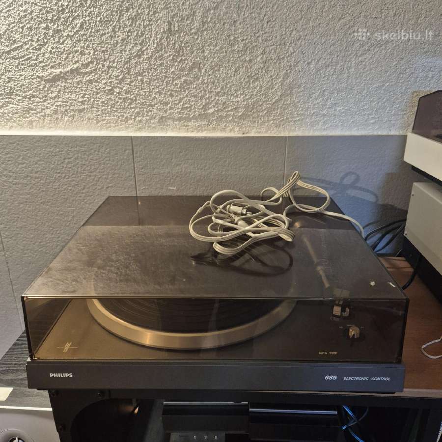 Philips 685 Electronic Control patefonas - nuotraukos Nr. 4