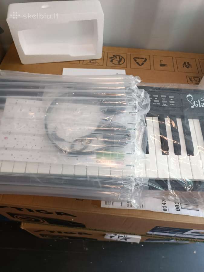 Sulankstomas 88 klavišų pianinas Glary - nuotraukos Nr. 4
