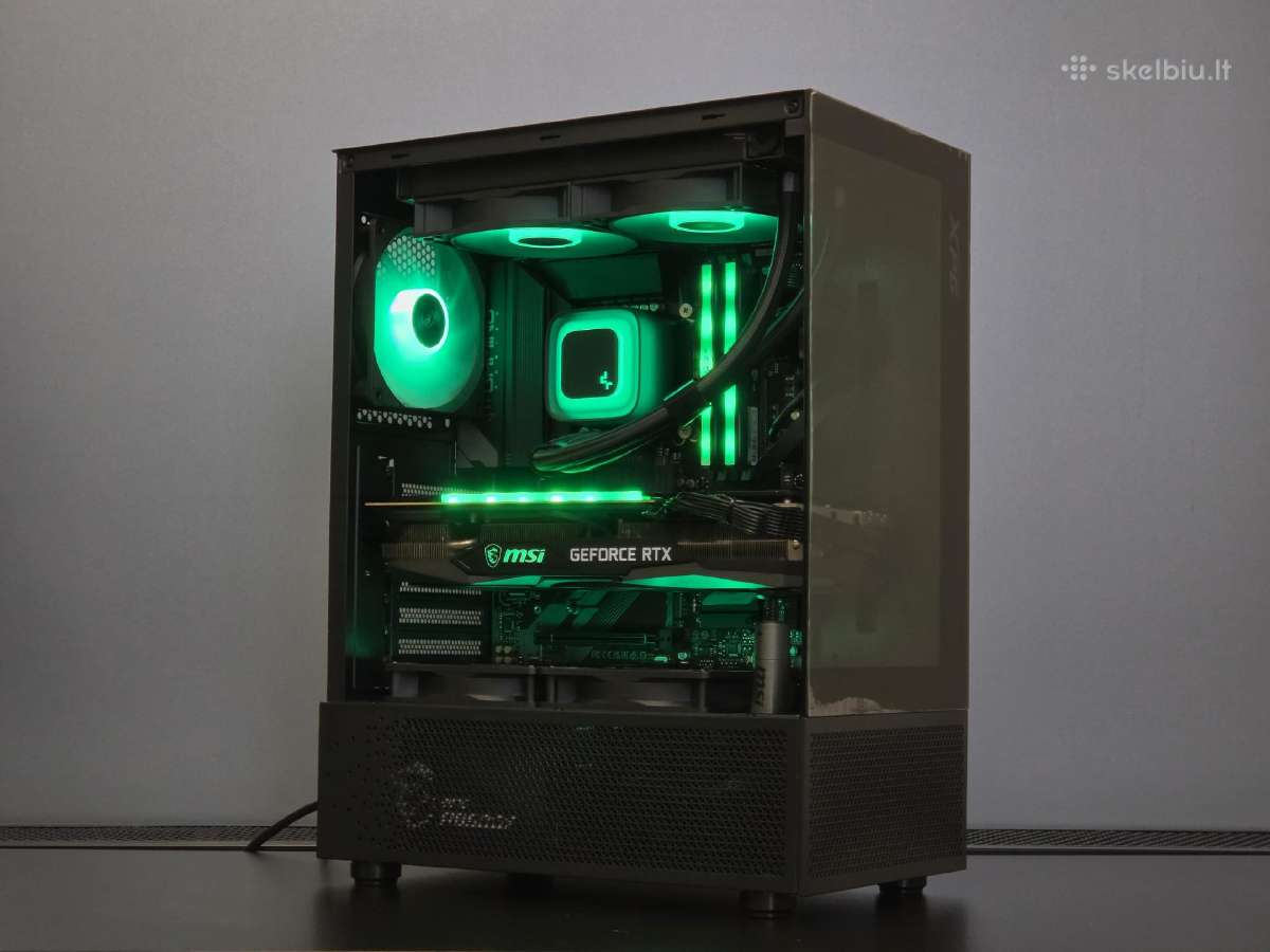 Rtx 3070 kompiuteris su Intel i5 13600kf - nuotraukos Nr. 2
