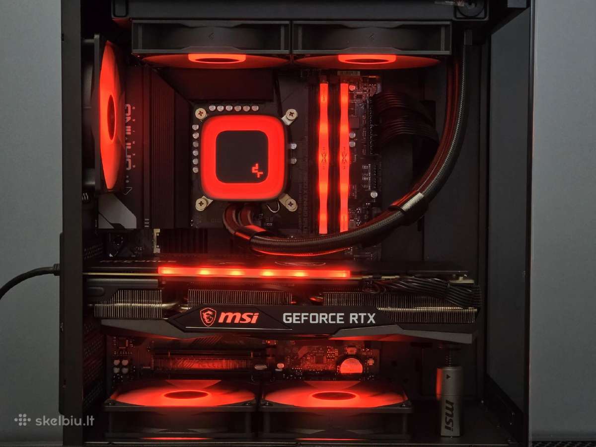 Rtx 3070 kompiuteris su Intel i5 13600kf - nuotraukos Nr. 6