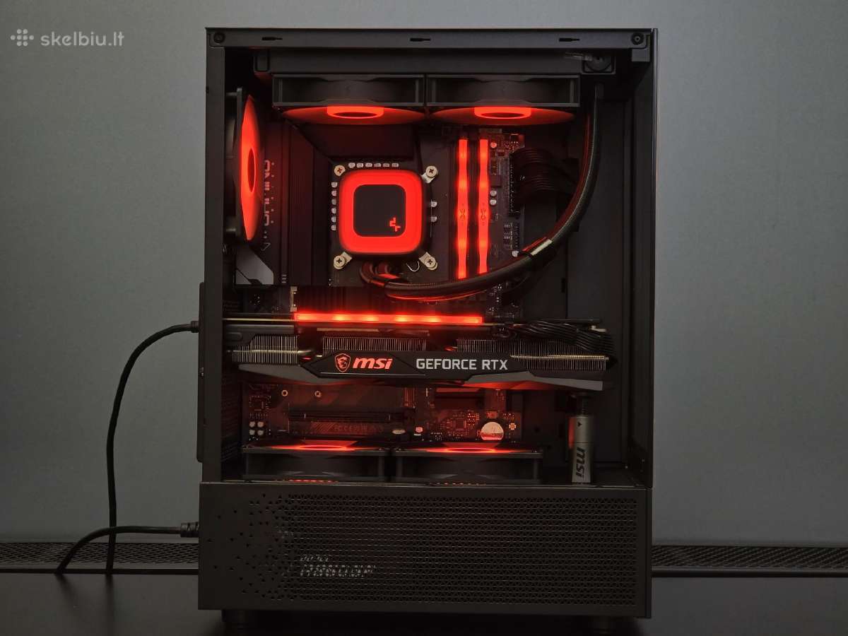 Rtx 3070 kompiuteris su Intel i5 13600kf - nuotraukos Nr. 7