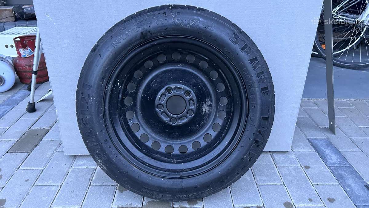 Atsarginis ratas r16, 5x108, 63,4 - nuotraukos Nr. 2