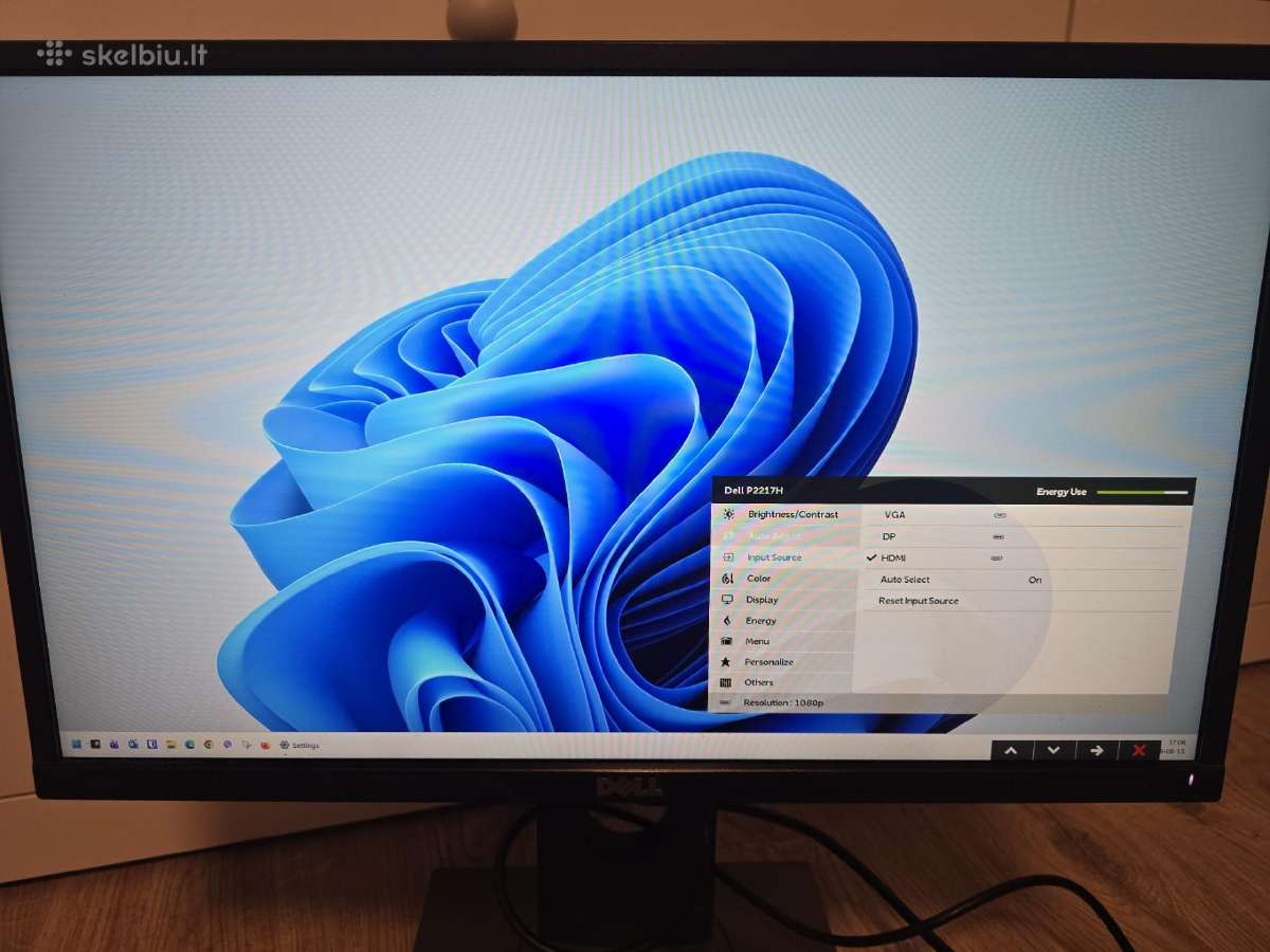 Dell P2217h Fullhd monitorius - nuotraukos Nr. 2