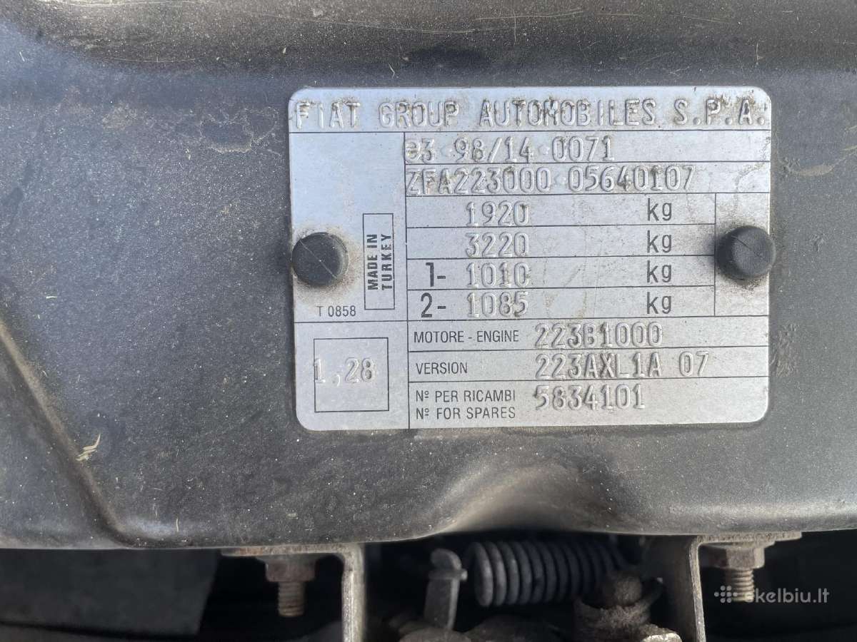 Fiat doblo - nuotraukos Nr. 7