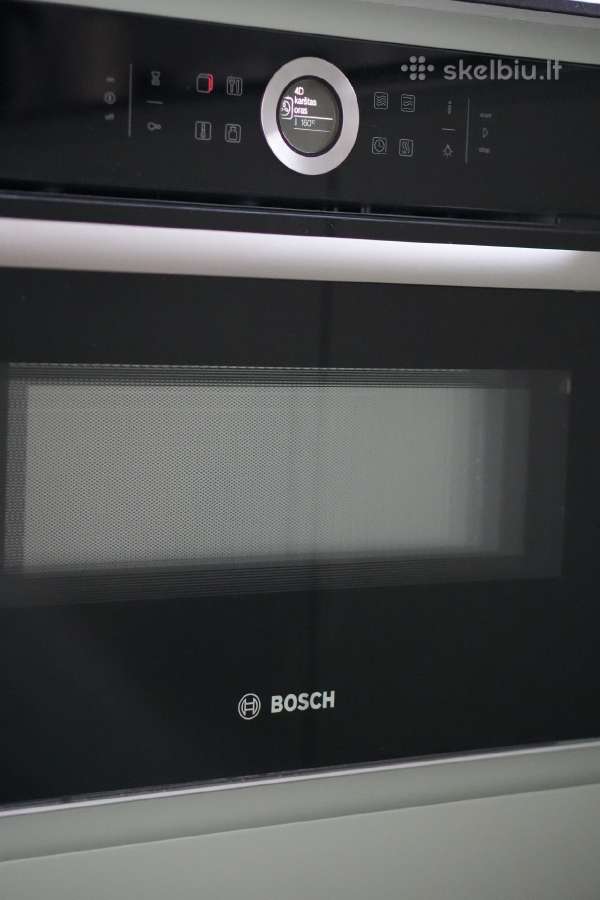 Kompaktinė Bosch orkaitė su mikrobangų funkcija. - nuotraukos Nr. 7
