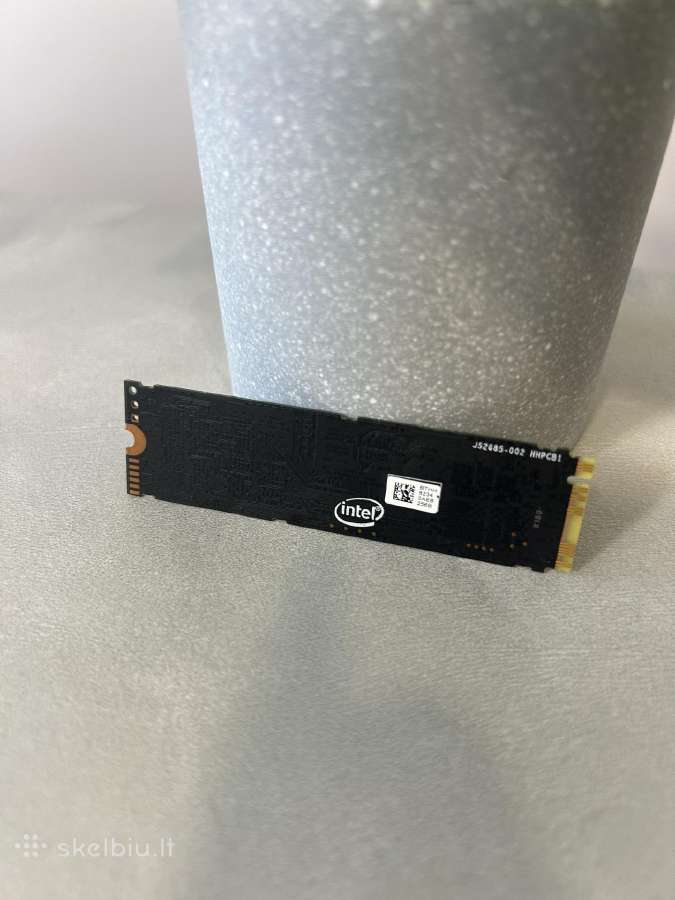 Intel SSD M2 intel 256gb Nvme - nuotraukos Nr. 2