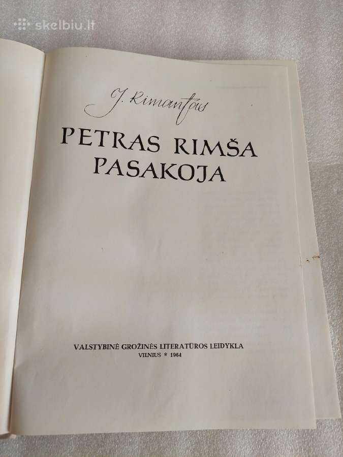 Petras Rimša pasakoja - nuotraukos Nr. 2