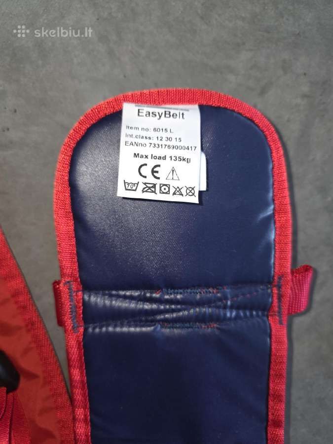 Pagalbinis kėlimo ir ėjimo diržas S, L - nuotraukos Nr. 15