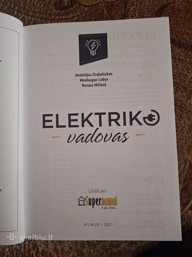 Elektriko vadovas - nuotraukos Nr. 5