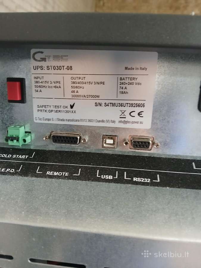 Ups G-tec St030t-08 - nuotraukos Nr. 5