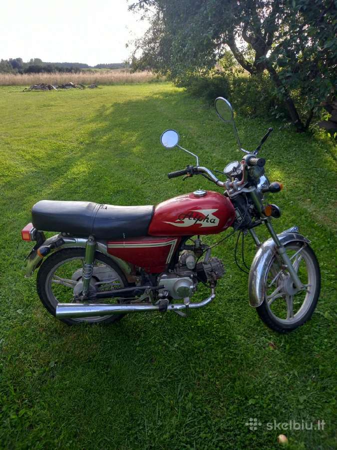 Alpha motociklas - nuotraukos Nr. 3