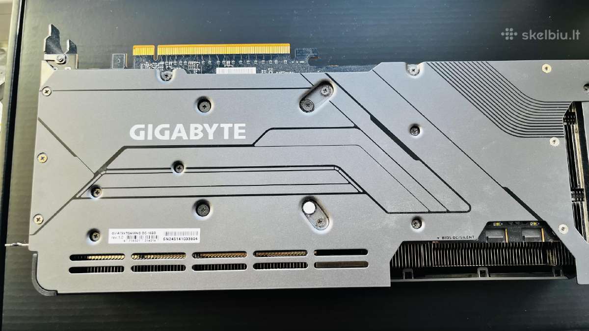 Gigabyte Rx 7800 XT - nuotraukos Nr. 4