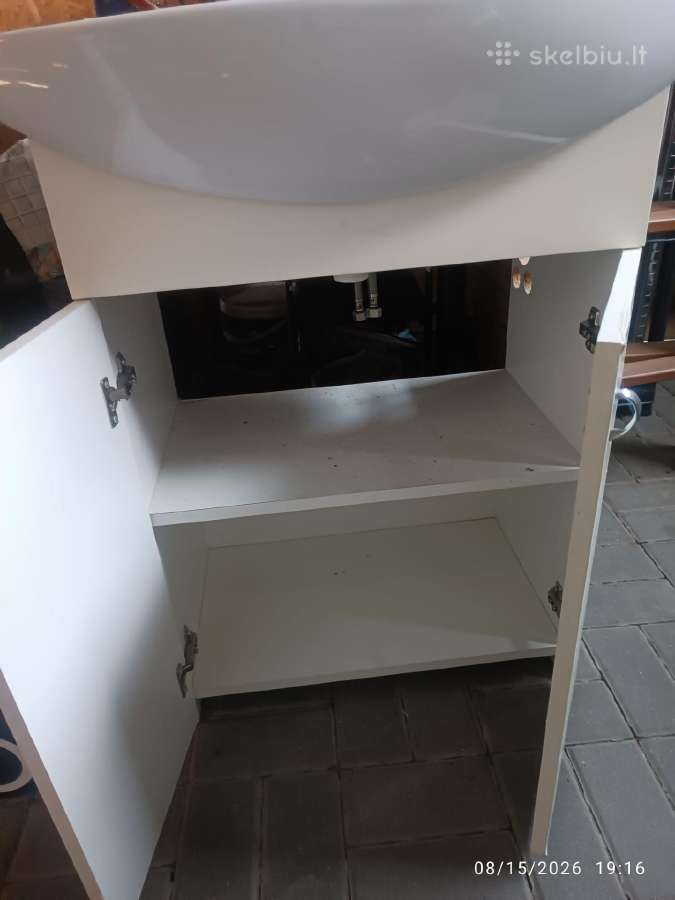 Cersanit Bianco 60 vonios spintelė – balta - nuotraukos Nr. 4