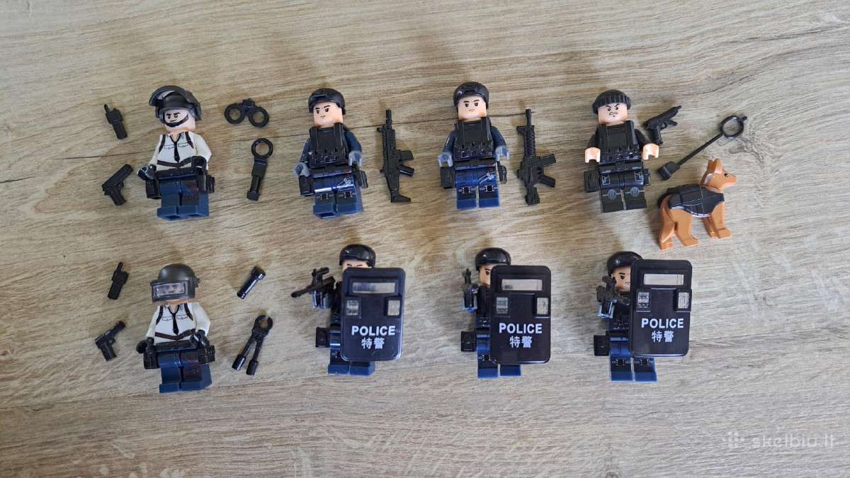 Lego Brickmanija minifigureliu analogas - nuotraukos Nr. 2