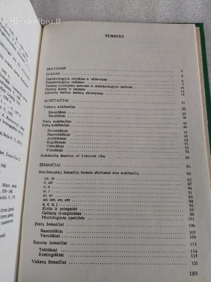 Lietuvių kalbos dialektologija - nuotraukos Nr. 3