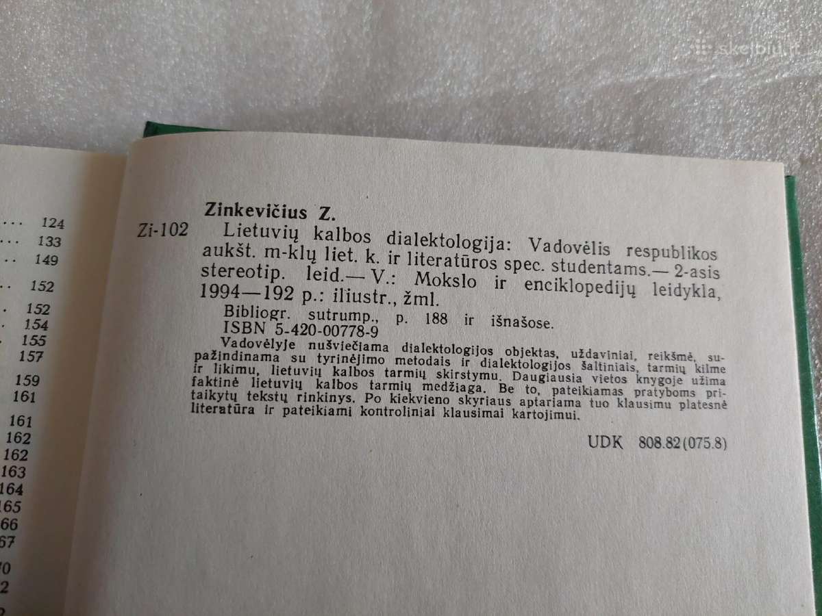 Lietuvių kalbos dialektologija - nuotraukos Nr. 5