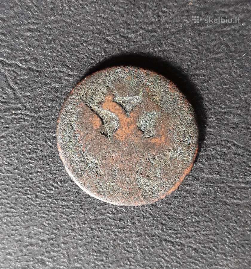 Carinė Rusija 1747 Denga - nuotraukos Nr. 2