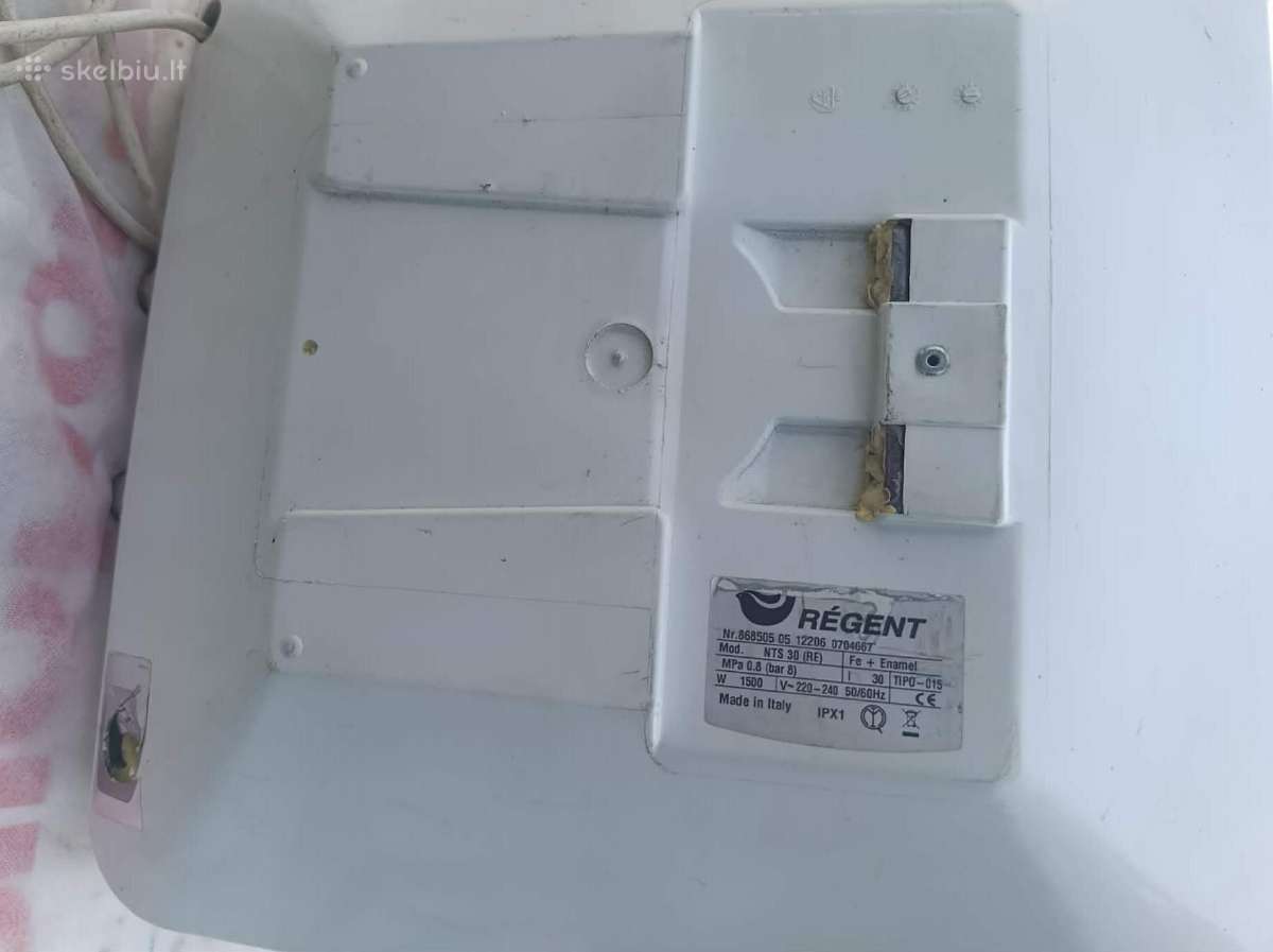 Regent 30 l elektrinis boileris –pilnai veikiantis - nuotraukos Nr. 2
