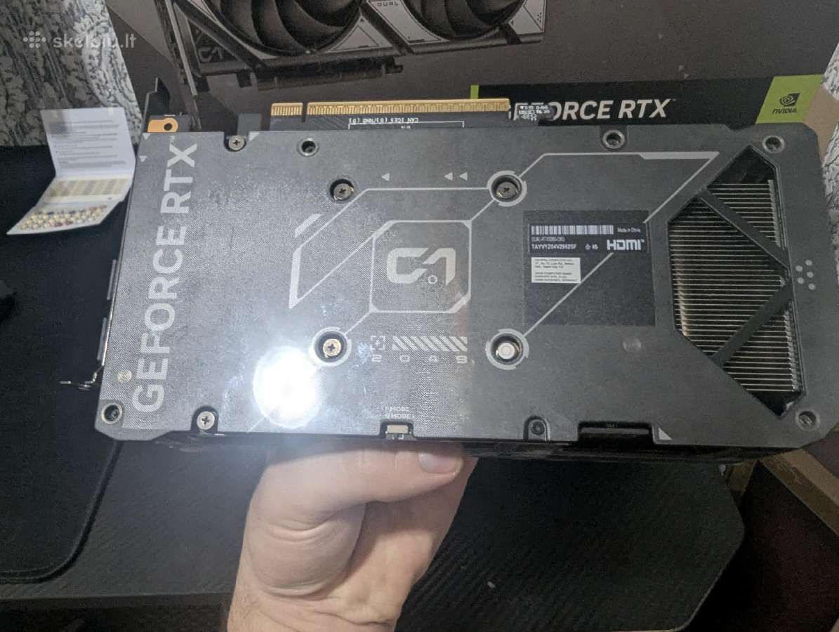 Asus Dual Geforce Rtx 5060 8 GB Oc - nuotraukos Nr. 4