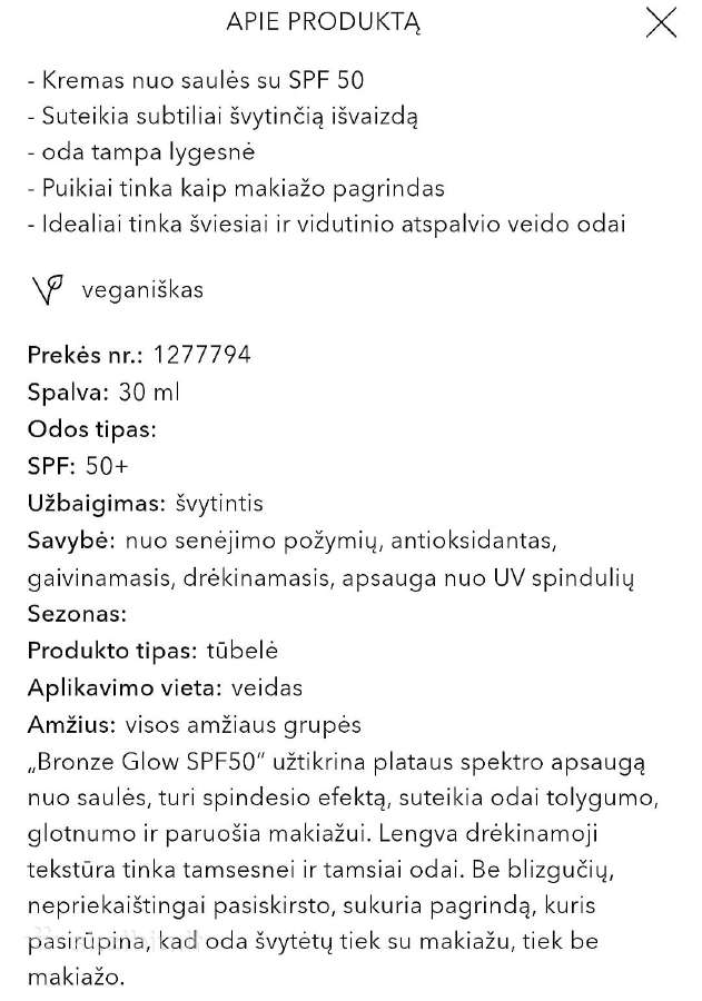 Kremas nuo saulės - nuotraukos Nr. 3