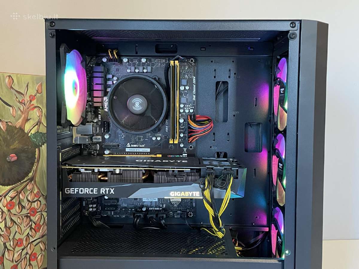 Rtx3070/16gb RAM/ R5 3600 - nuotraukos Nr. 4
