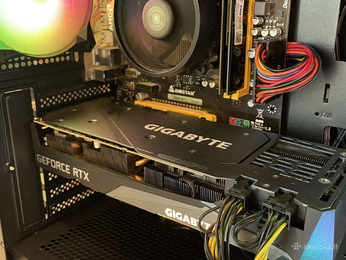 Rtx3070/16gb RAM/ R5 3600 - nuotraukos Nr. 5
